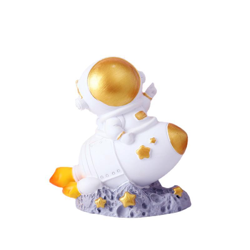 Tượng decor trang trí phi hành gia mini để phòng khách, bàn làm việc - LƯỜI DECOR