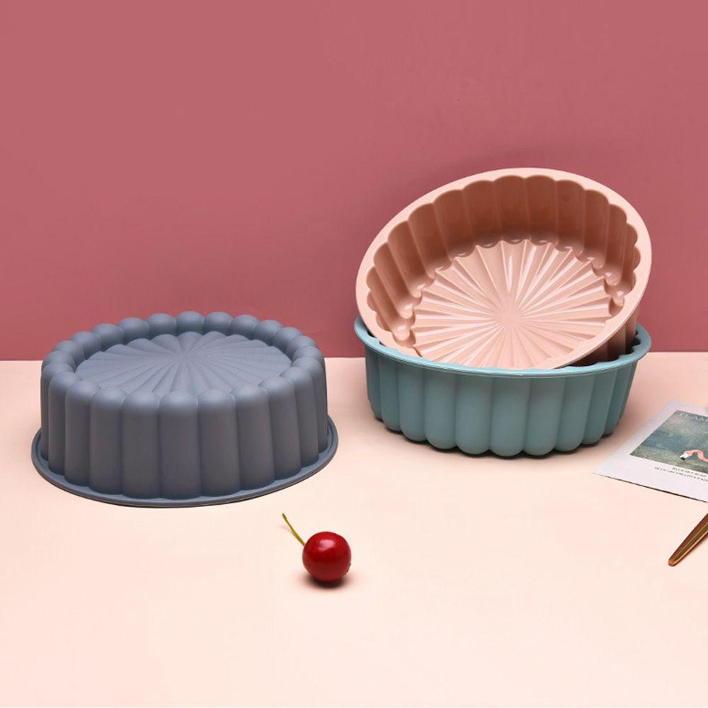 AUGUSTINA Khuôn Nướng Bánh Hình Hoa Hướng Dương Có Thể Gấp Gọn Tiện Dụng DIY