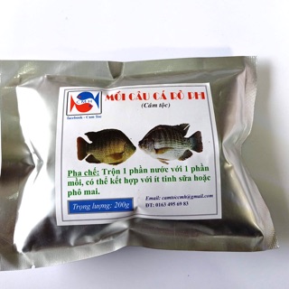 GÓI MỒI CÂU CÁ CHUYÊN RÔ PHI CÁM TỘC-mồi câu rô phi cám tộc