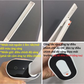 Đèn đọc sách để bàn dạng gập Baseus DGZG-02 (Smart Light)