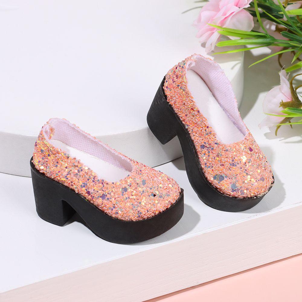 Giày Boot Da PU Thời Trang Cho Búp Bê