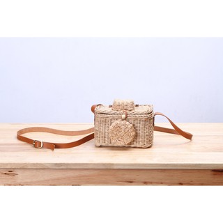 [Giá xưởng] Túi mây hình máy ảnh xinh xắn phụ kiện chụp ảnh decor