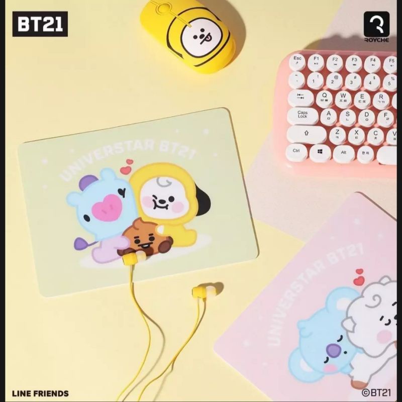 Miếng lót chuột BT21 baby theo unit