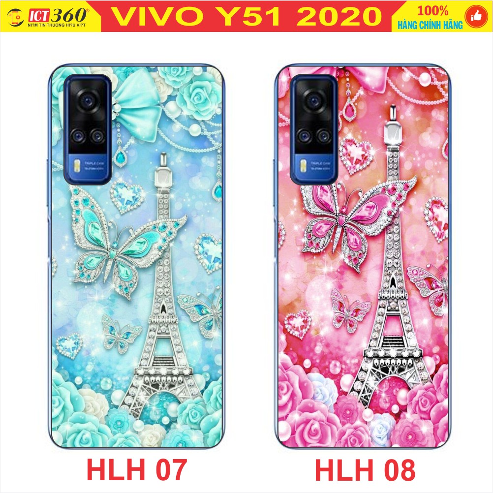 Ốp Lưng Kính Vivo Y51 2020 - in Theo Yêu Cầu - Nhiều Hình