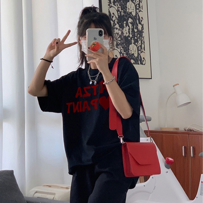 NRVP Áo Thun Tay Ngắn Cổ Tròn Thời Trang Mùa Hè Phong Cách Hàn Quốc 2022 Cho Nam Và Nữ