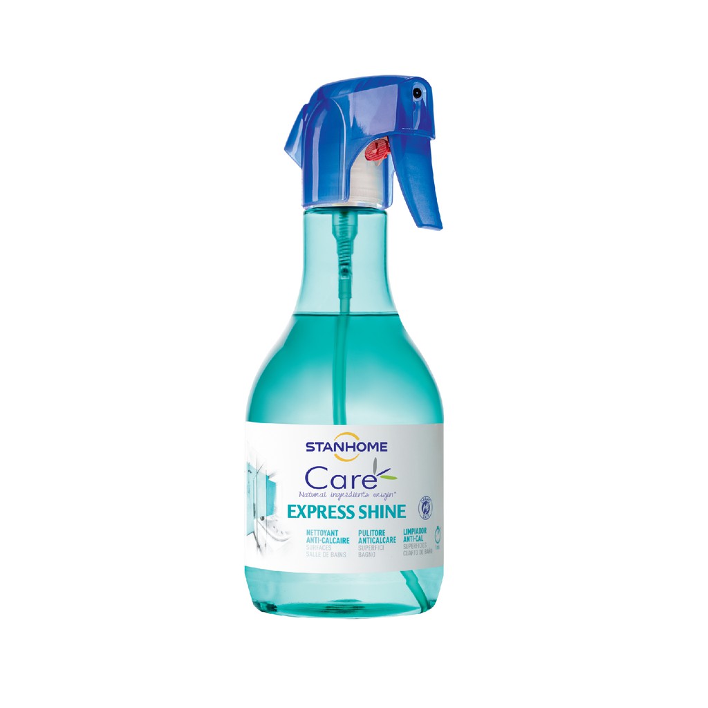 Bình Xịt Tẩy Cặn Canxi Nhà Tắm STANHOME Express Shine An Toàn Cho Da Nhạy Cảm Theo Tiêu Chuẩn Châu Âu 500ML