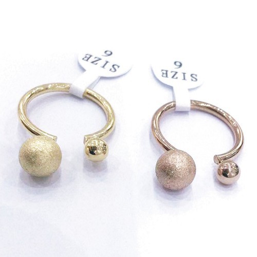 Nhẫn Nữ Trái Châu Titan Không Đen TT 2394