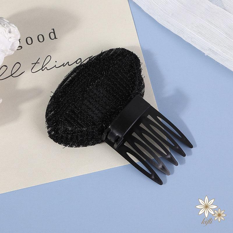 【Kifli】Kẹp tóc vô hình không đường may có đệm giúp tạo ra mái tóc phồng cao bồng bềnh dành cho bạn nữ