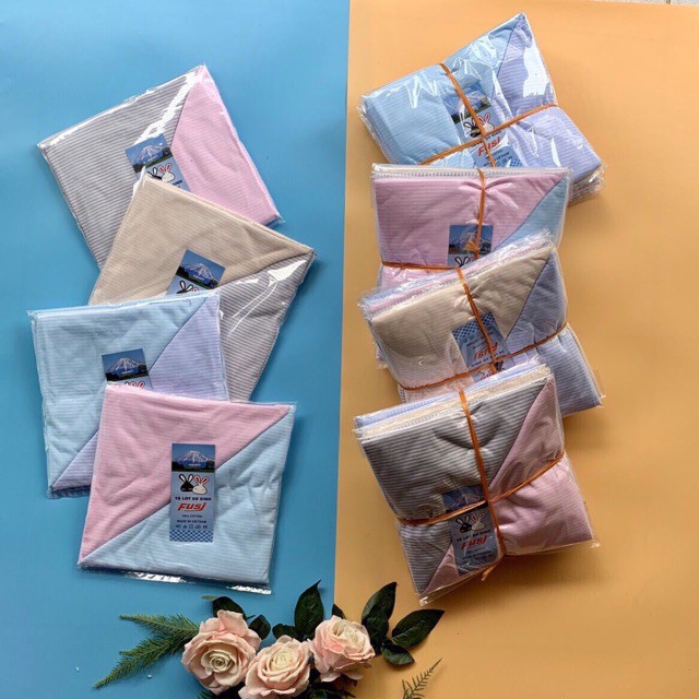 Set 10 Chiếc Tã Chéo 100% Cotton Đẹp Fusj Cho Bé Sơ Sinh