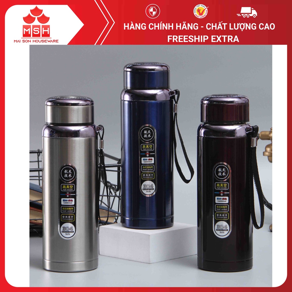 Bình Giữ Nhiệt Inox 304 Cao Cấp Dung Tích 1 Lít Giá Rẻ Chất Liệu An Toàn Cho Người Sử Dụng Giữ Nhiệt Lâu