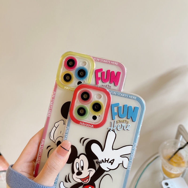 Ốp Điện Thoại Silicon Họa Tiết Hoạt Hình Nhảy Múa Cho IPhone 12 13 11 Pro Max X Xs Max Xr 9078