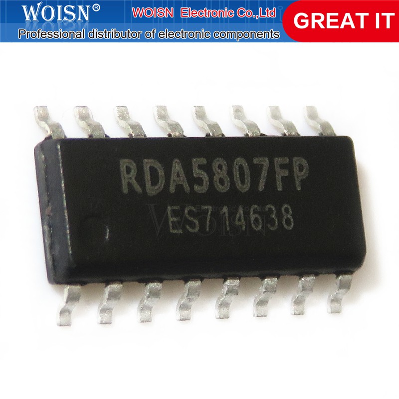 10pcs Ic Rda5807Fp Rda5807Sp Rda5807 5807fp Sop-16