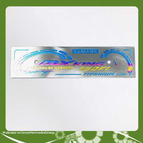 Bảng tên trang trí xe Mxking titan Greennetworks