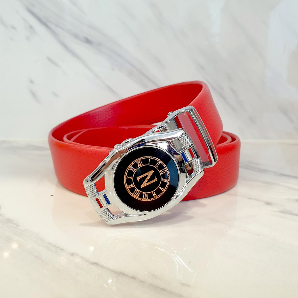 Thắt lưng/ dây nịt nam mặt đồng hồ độc lạ LOẠI 1