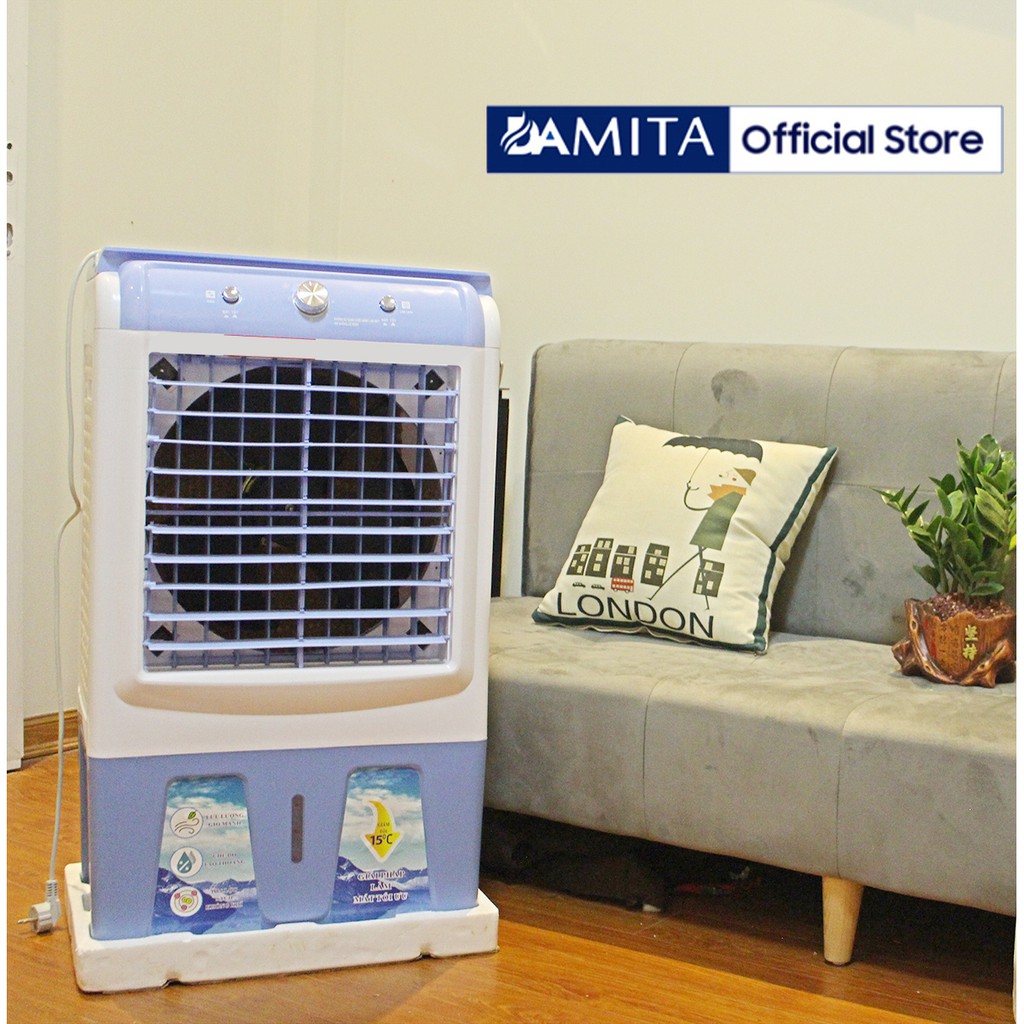 Quạt hơi nước 40L HÀN QUỐC DAMITA HS-35 Cao cấp điều hòa không khí Chính Hãng cao cấp có video thực tế làm mát nhanh