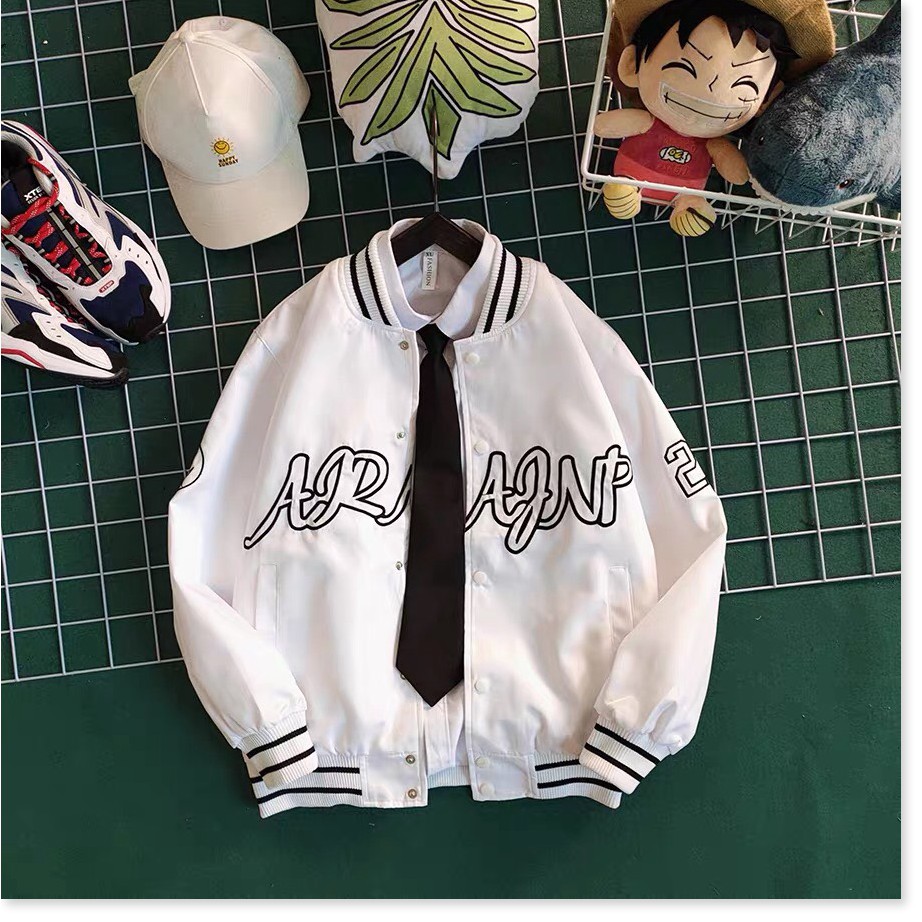 Áo Khoác Dù Bomber Nữ IN Chữ Nỗi 23 ARNP Cao Cấp Thời Trang Super Fashion