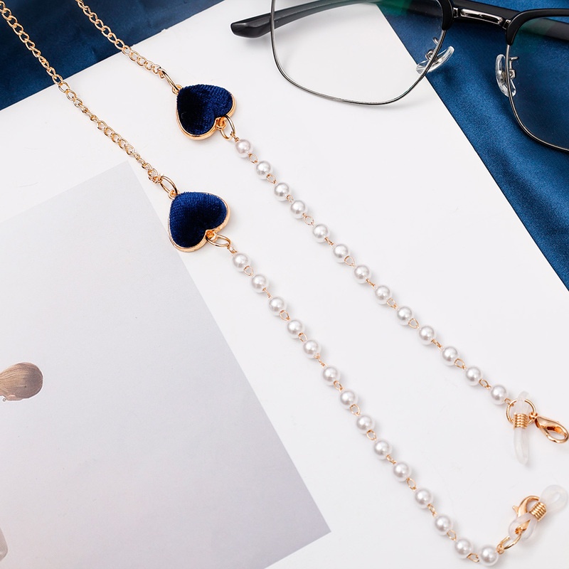 Dây Đeo Kính Mát Hình Trái Tim Chống Mất Thời Trang Dành Cho Nữ