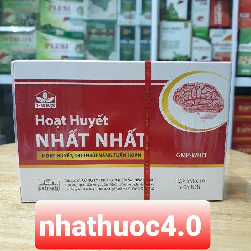 HOẠT HUYẾT NHẤT NHẤT