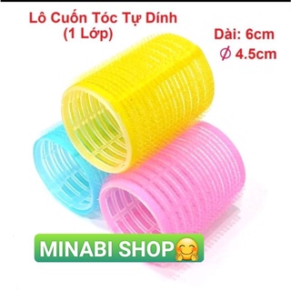 Lô Cuốn Tóc tự dính size ĐẠI , nhiều màu lõi nhựa , lẻ 1 cái