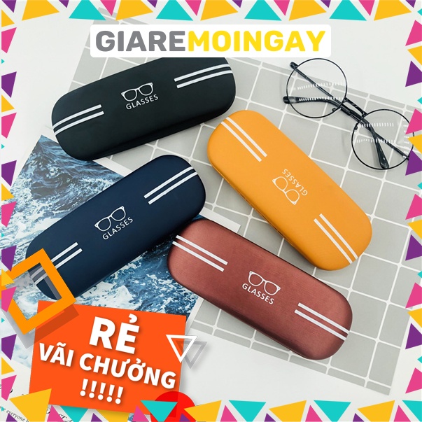 [Siêu Sale] Hộp đựng kính chống thấm nước kiểu dáng vintage đẹp mắt Giaremoingay6868