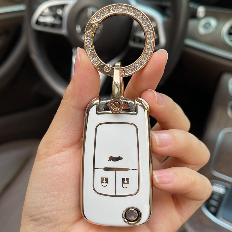 Vỏ Bọc Chìa Khóa Xe Hơi 3 Nút Cho Chevrolet Cruze Aveo Buick VAUXHALL OPEL Insignia Astra J Zafira C
