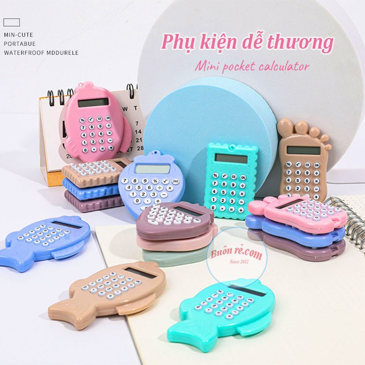 Máy tính bỏ túi mini siêu cute tiện dụng 01091