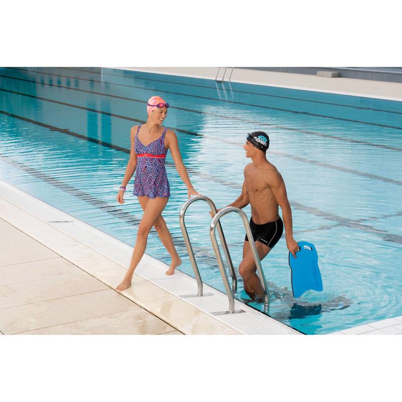 Quần bơi boxer Decathlon Nabaiji B-Active + Pip cho nam - Đen