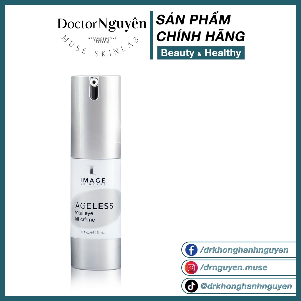 Kem Chăm Sóc Vùng Mắt Image Ageless Total Eye Lift Creme Chống Nhăn Ngăn Ngừa Lão Hóa (15ml)