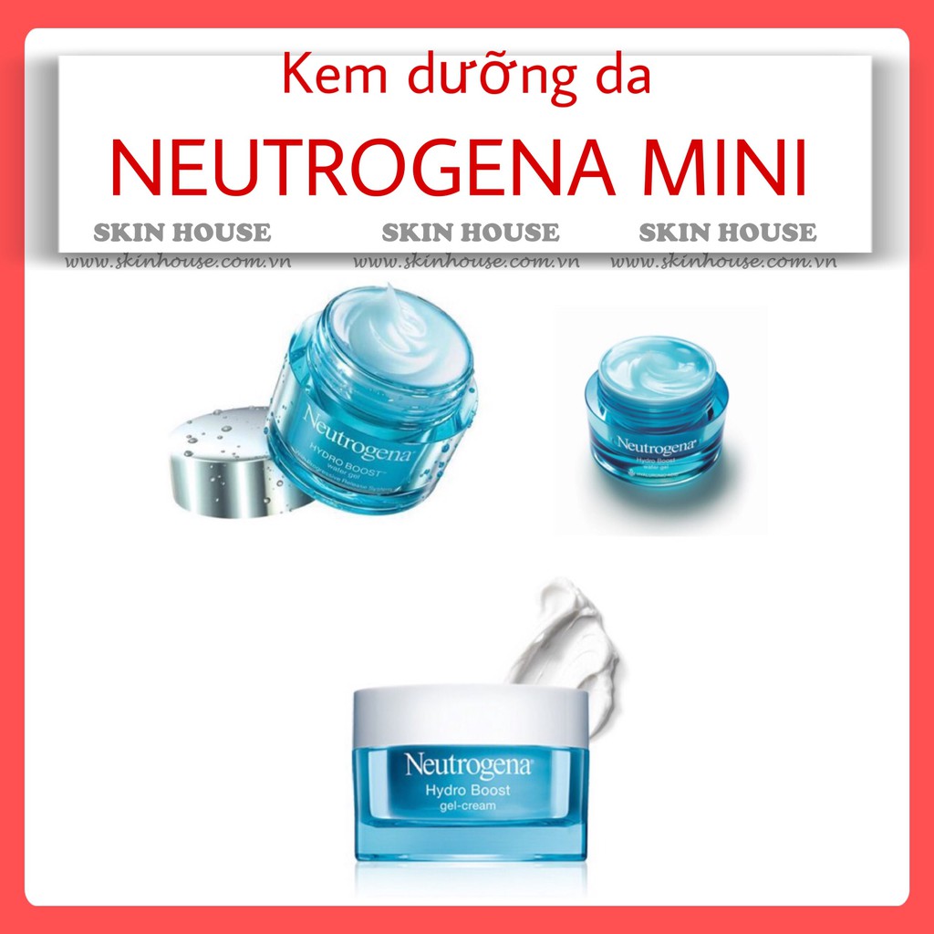 Sẵn-Kem Dưỡng Neutrogena Hydro Boost Aqua Gel 50ml- Skinhouse