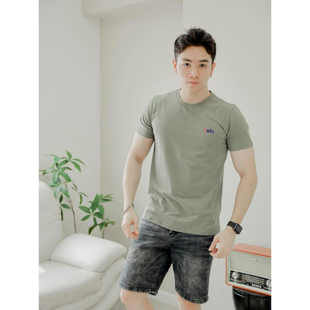ÁO THUN COTTON CỔ TRÒN PAULO PL01