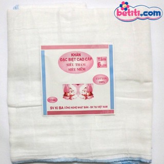 Khăn Xô Tắm Kiba Siêu Mềm 6 Lớp  (Giá Tốt Nhất)