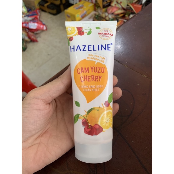 Sữa Rửa Mặt Hazeline Tuýp 50g/100g (Nghệ/Yến Mạch/Matcha)