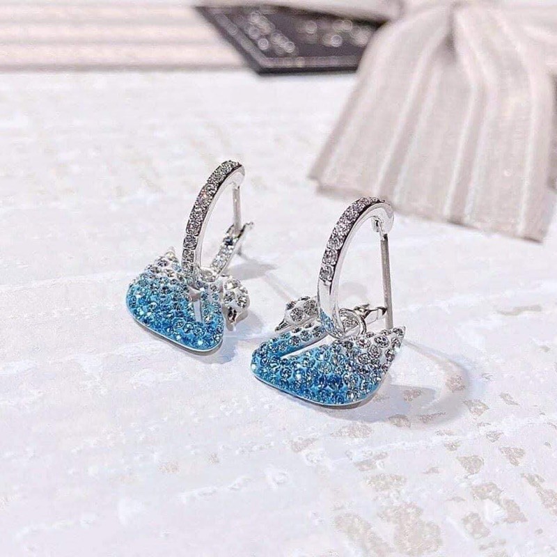 Bông tai Omber xanh