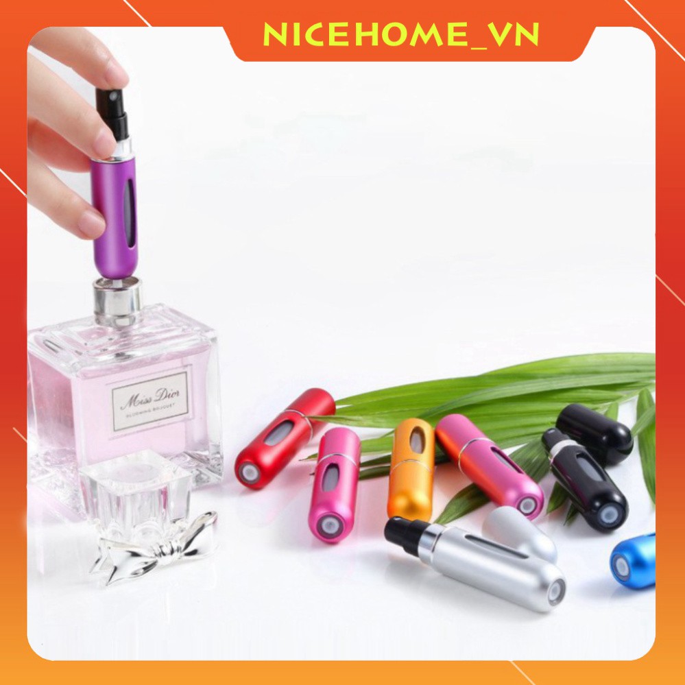 Lọ Chiết, Chai Chiết, Ống Chiết Nước Hoa Tự Động Dạng Xịt 5ml | Thế Giới Skin Care