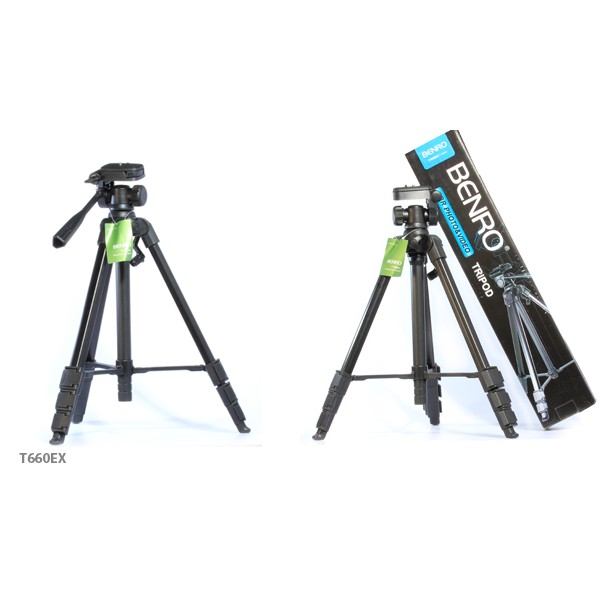 Tripod mini cho máy ảnh, điện thoại Benro T660EX