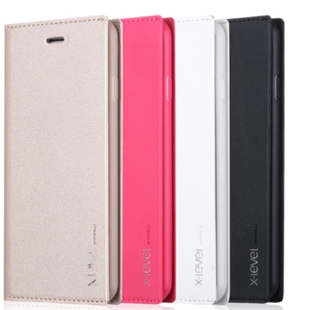 Bao ip7/7+/6/6+ 8/8+ hiệu X-Level Leshare  có chỗ bỏ thẻ Visa
