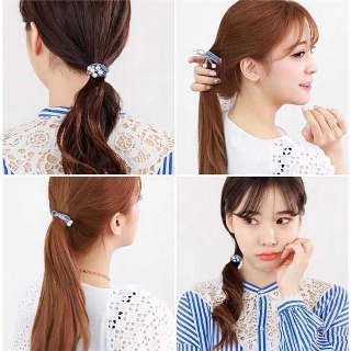 SET 12 DÂY BUỘC TÓC CÓ HỘP A105