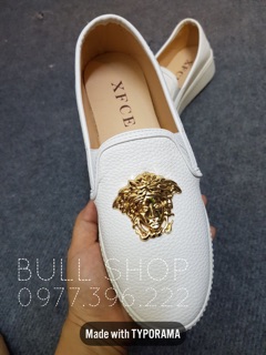 Giày slipon versace