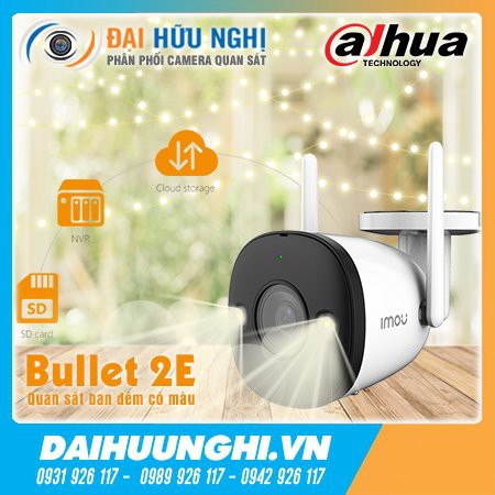 Camera wifi ngoài trời KBONE KN-B21F Full Color