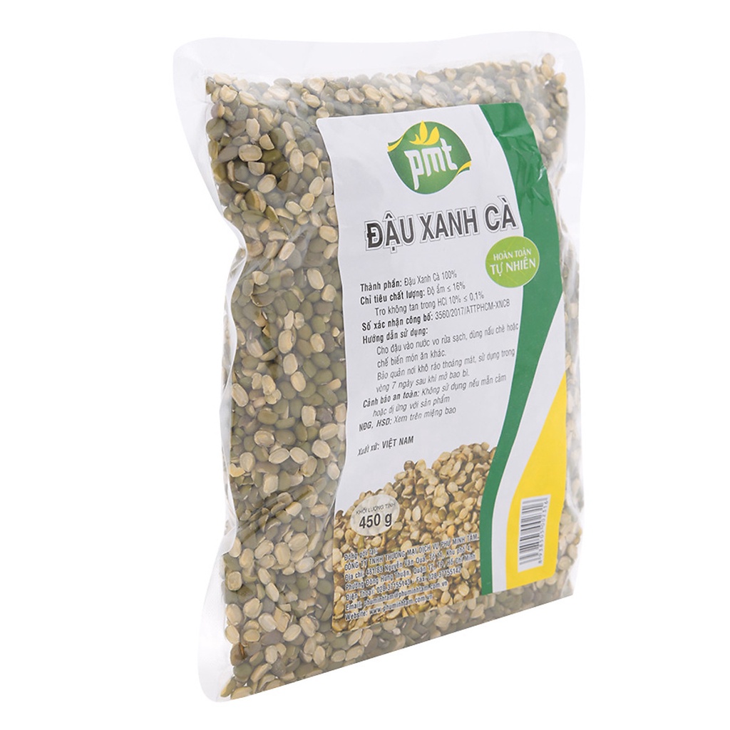 Đậu xanh cà Phú Minh Tâm 450g date:09/2022