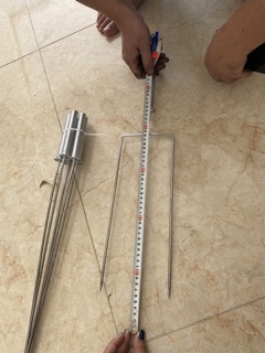 Xiên ba chạc dùng cho máy mini
