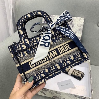 Túi Dior size bé xanh than