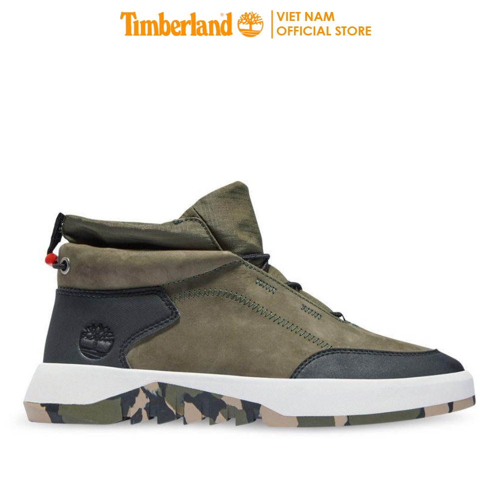 [SALE] Timberland Giày Thể Thao Nam Supaway Leather Chukka Dark Green Nubuck TB0A2KPN9H