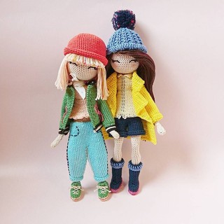 Búp bê bằng len -Búp bê handmade
