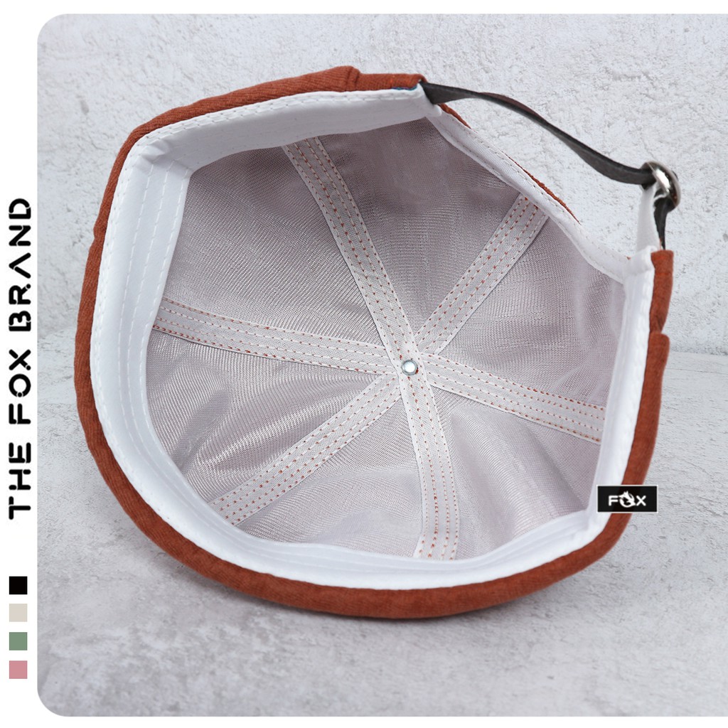 Nón beanie vành tròn mũ tròn miki hat unisex phong cách retro hàn quốc the fox