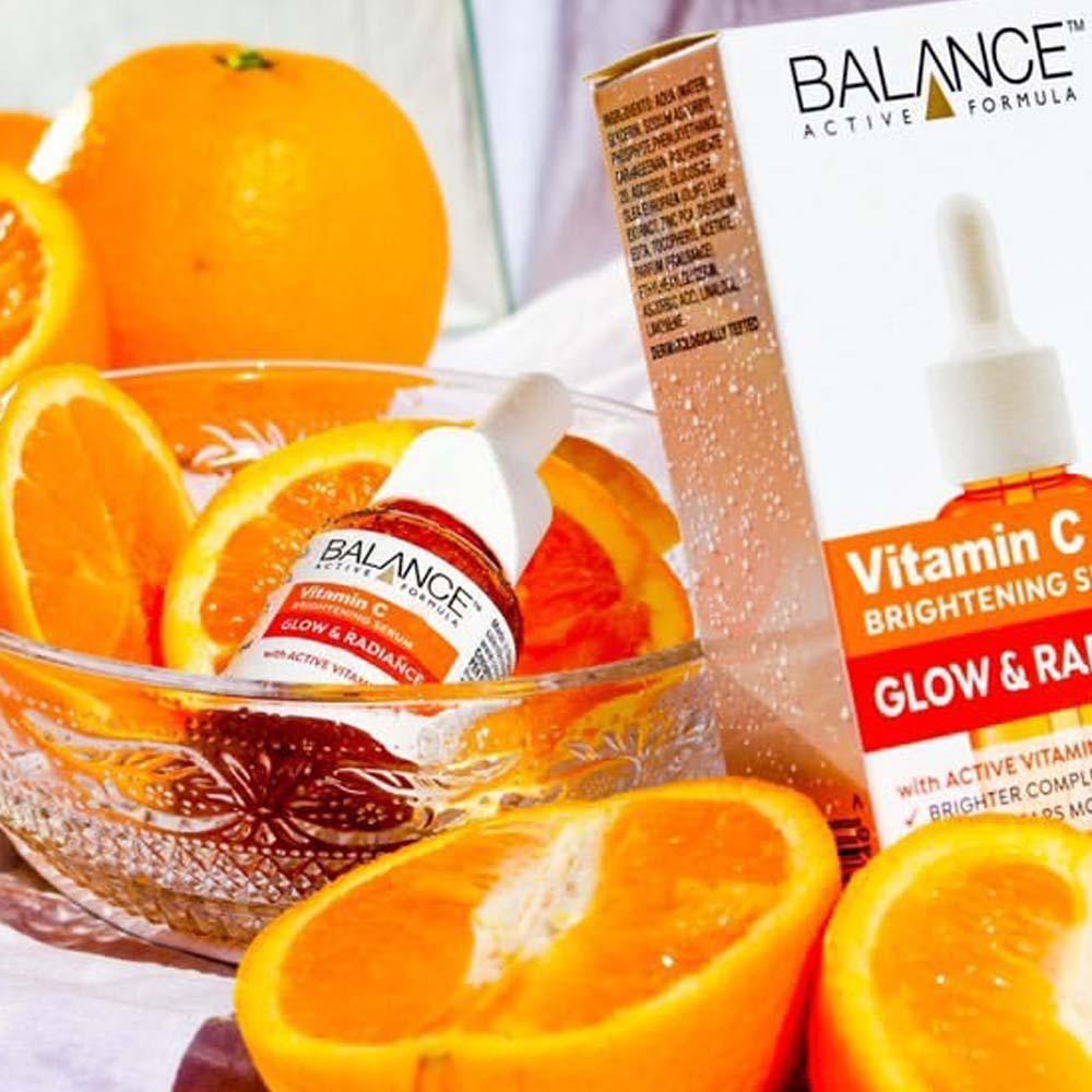 [Hàng Công Ty] Balance Vitamin C Brightening Serum Glow &amp; Radiance - Tinh Chất VitaminC Thế Hệ Mới 30ml