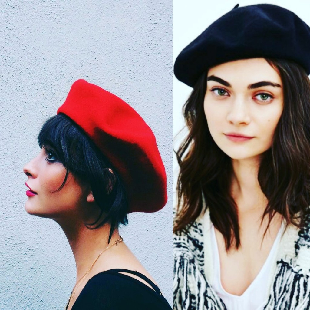 Mũ nồi nữ, nón beret nữ cao cấp