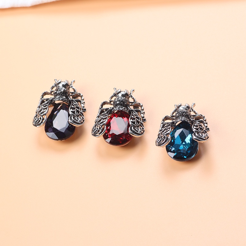 Trâm Cài Thời Trang Hình Côn Trùng Bằng Pha Lê 2022 Ruby Cho Nam Và Nữ