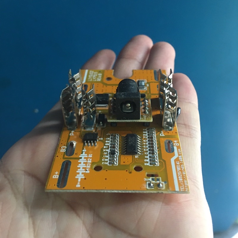 Mạch BMS vàng bảo vệ pin 5S Makita 18v 45A chế khoan pin vặn vít