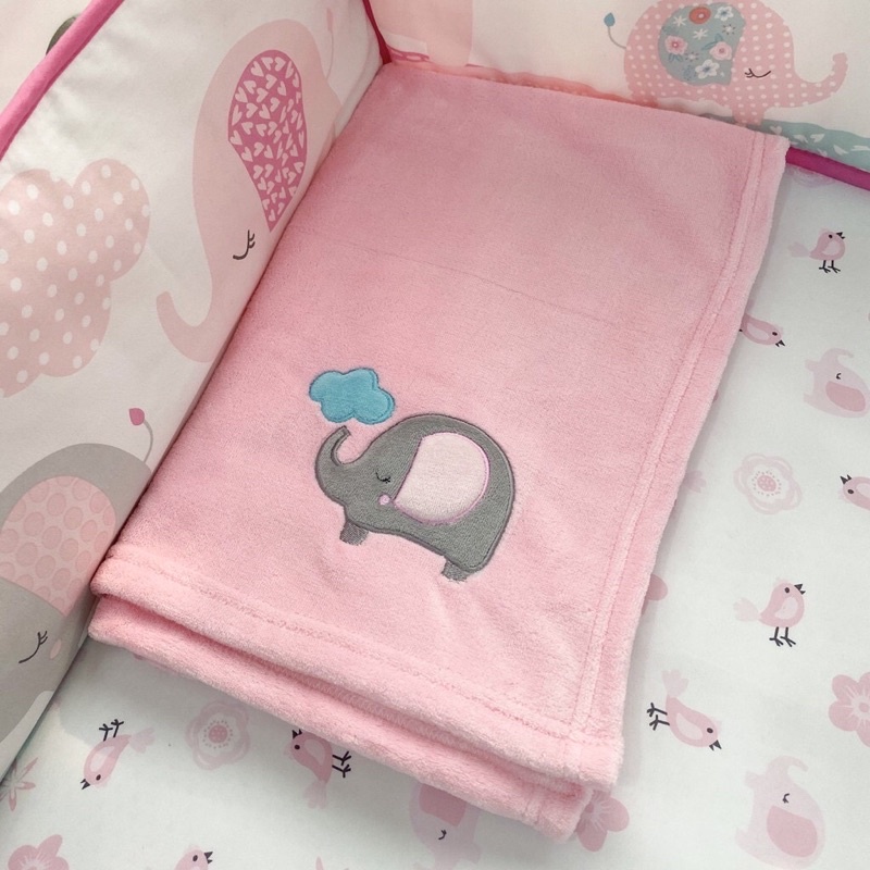 Bộ quây cũi vải cao cấp nhiều chi tiết